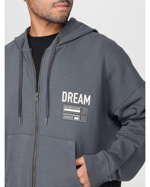 Golden Goose Deluxe Brand Gray Sweatshirt for men