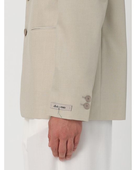 Blazer Homme Fendi pour homme en coloris Natural