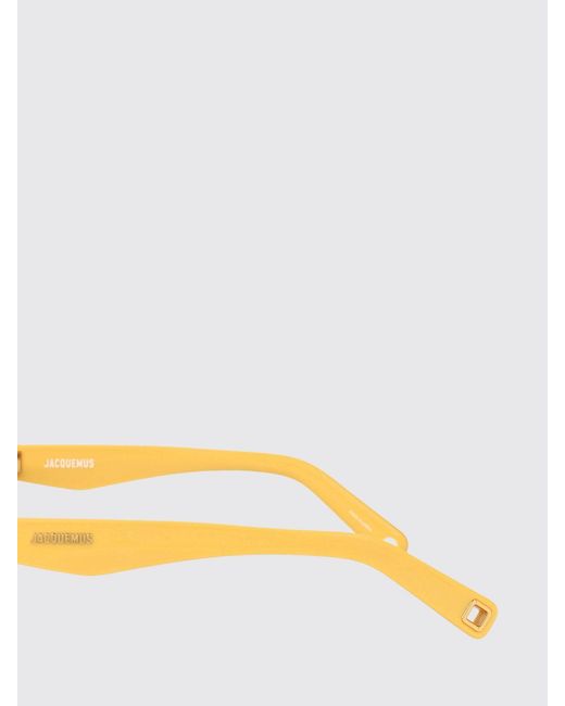 Jacquemus Metallic Rectangular Cat-Eye Sunglasses for men