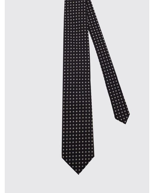 Tom Ford Black Jacquard Silk Tie for men