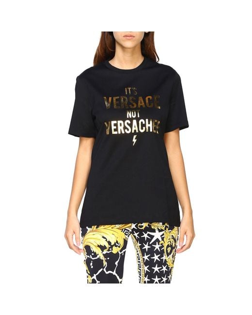 versace t shirt for ladies