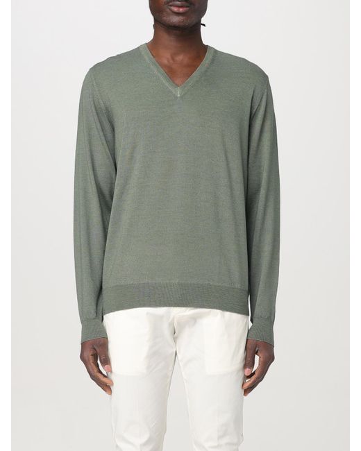 Maglia A V di Drumohr in Green da Uomo
