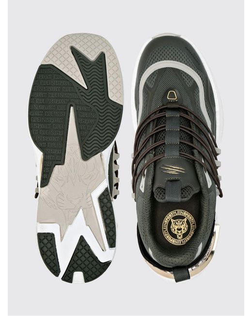 Philipp Plein Green Sneakers for men