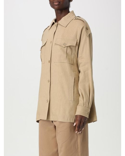 Alberta Ferretti Natural Jacket