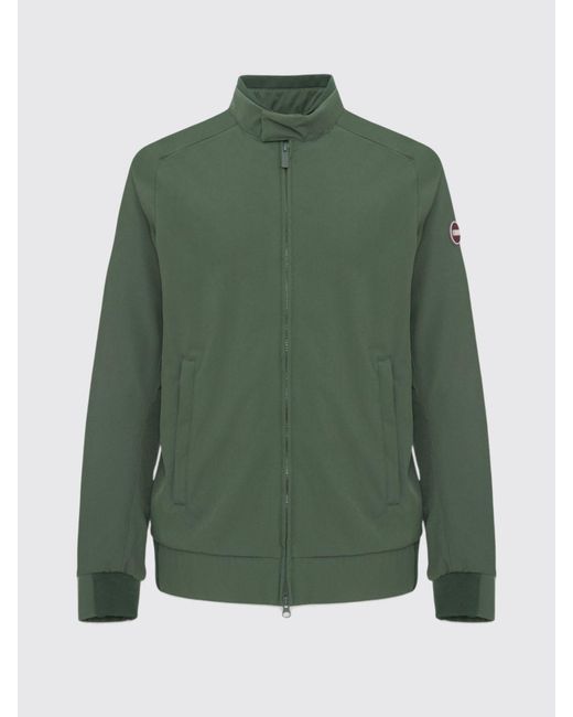 Colmar Green Softshell Biker Jacket for men