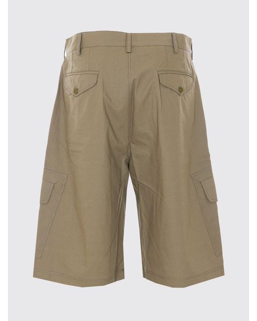 FAMILY FIRST Natural Cotton Cargo Shorts for men