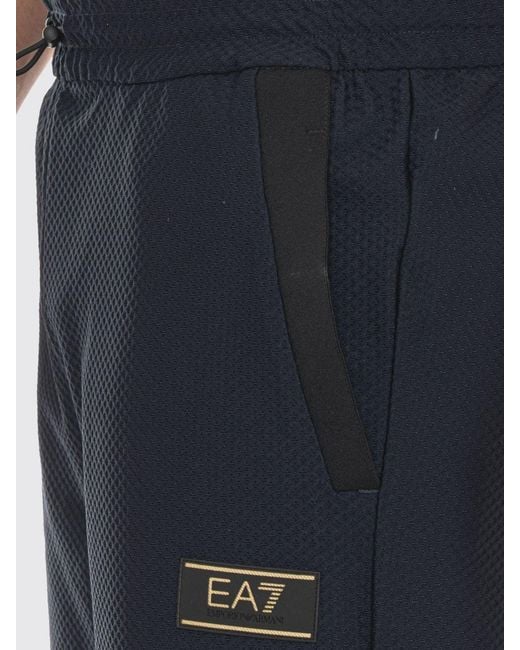 EA7 Blue Pants for men