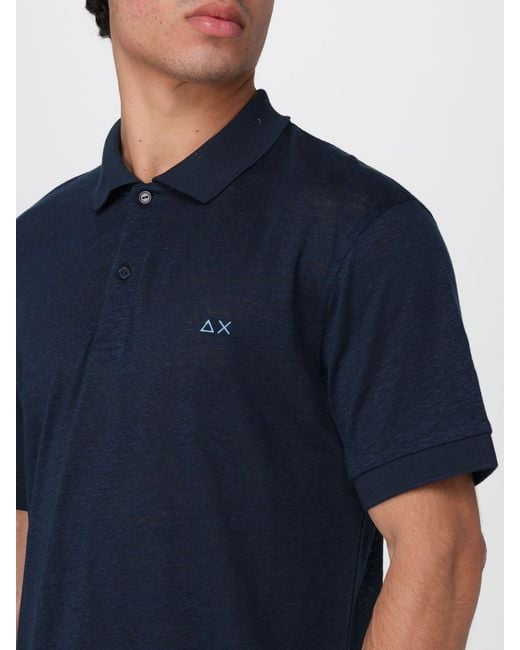 Sun 68 Blue T-Shirt for men