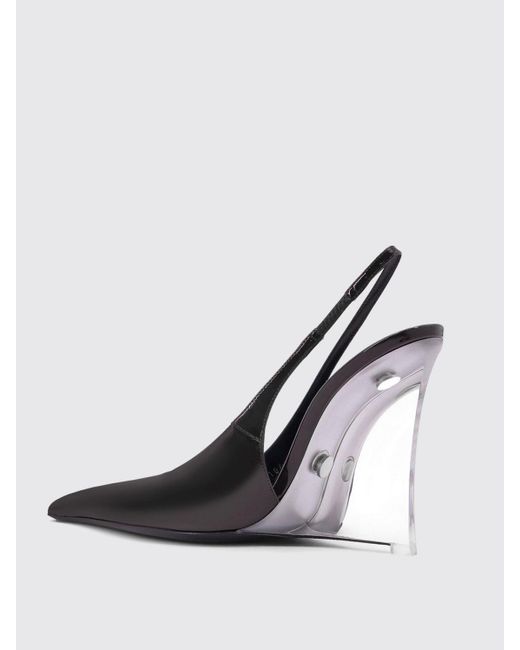 Saint Laurent White High Heel Shoes
