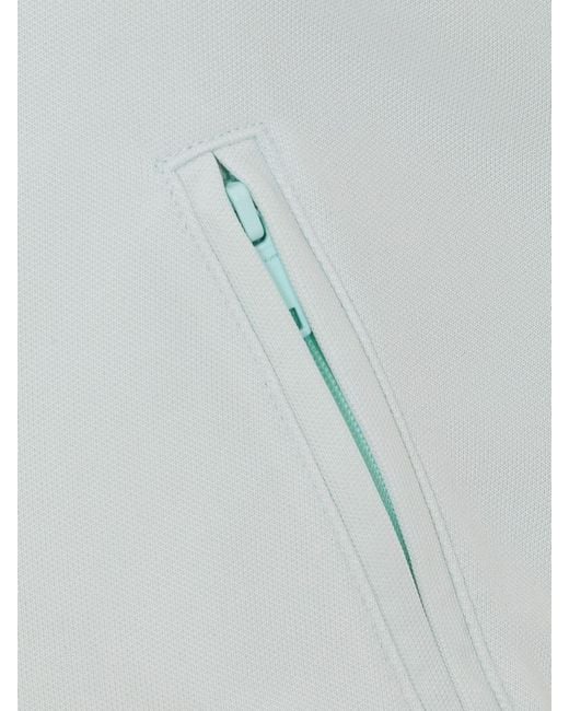 Courreges Blue CourrÈ Ges Polyester Zip-Up Hoodie