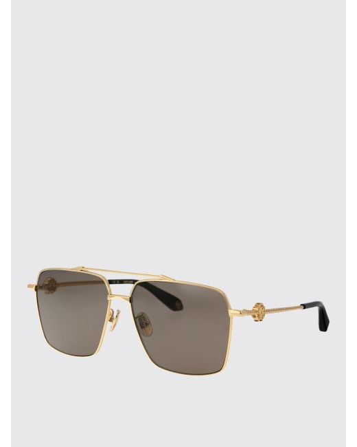 Roberto Cavalli Metallic Square Sunglasses Metal Frame