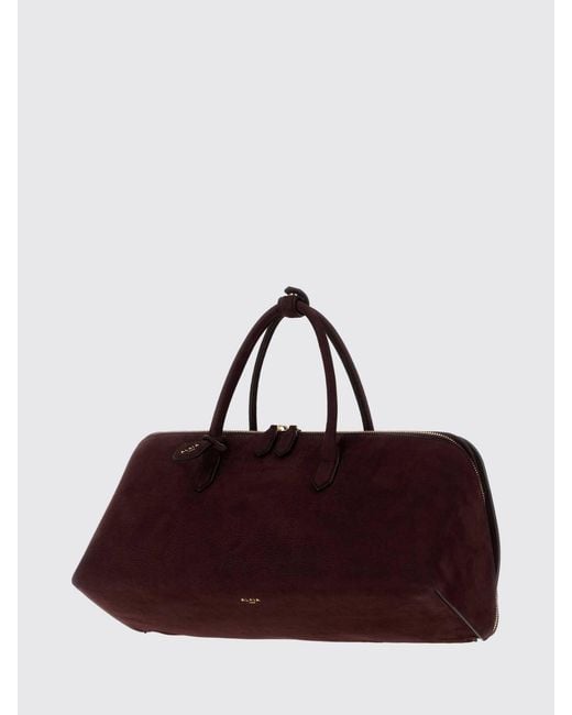 Alaïa Purple Shoulder Bag