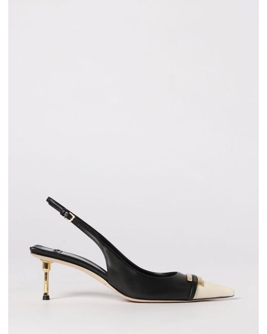 Elisabetta Franchi Natural Leather Slingback