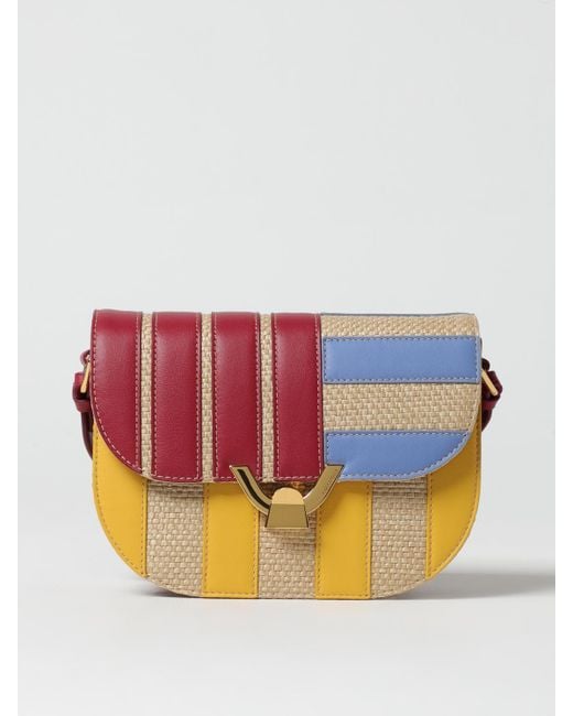 Coccinelle Orange Tote Bags