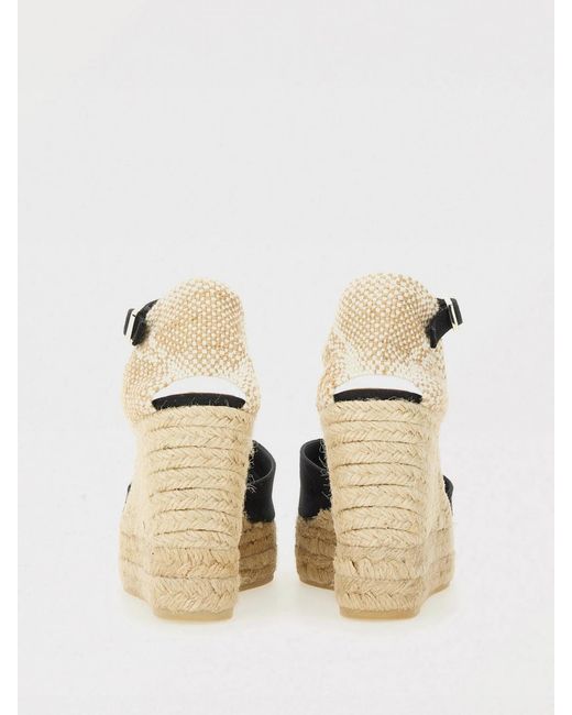 Castaner Natural Chiara Espadrille Wedge Sandal