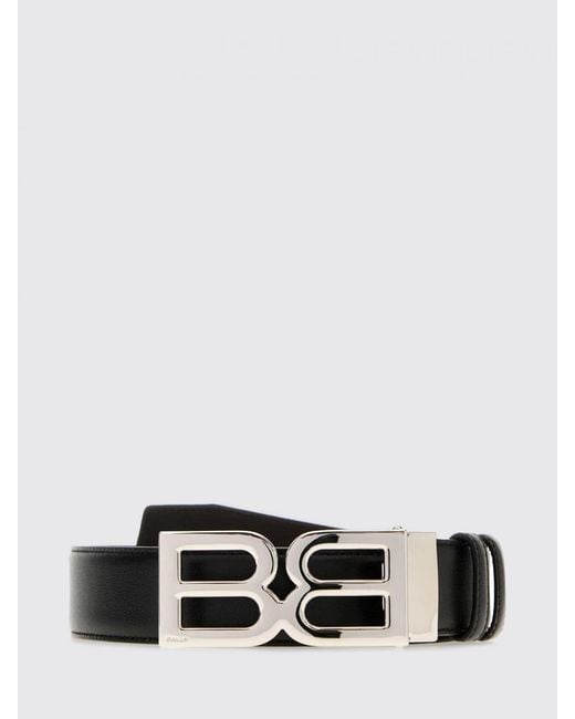 Bally White Reversible Leather Belt for men