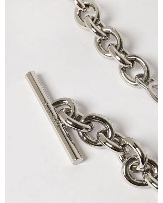 McQueen Natural Metal Belt
