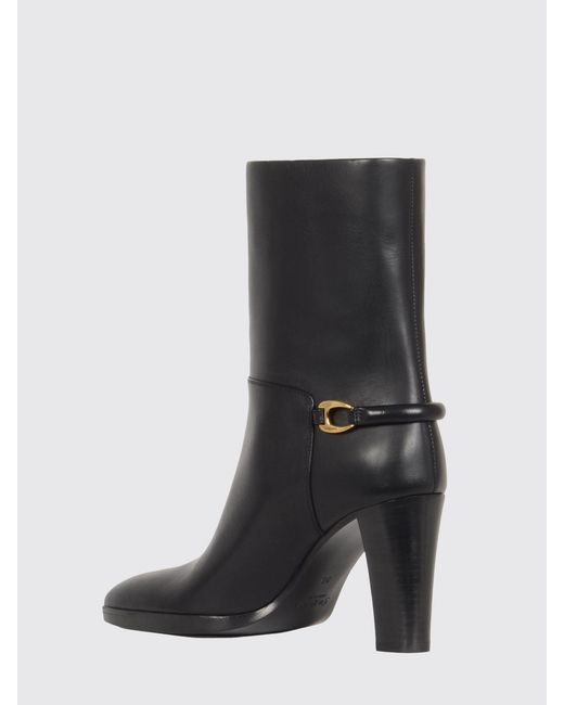 Saint Laurent Black High Heel Shoes