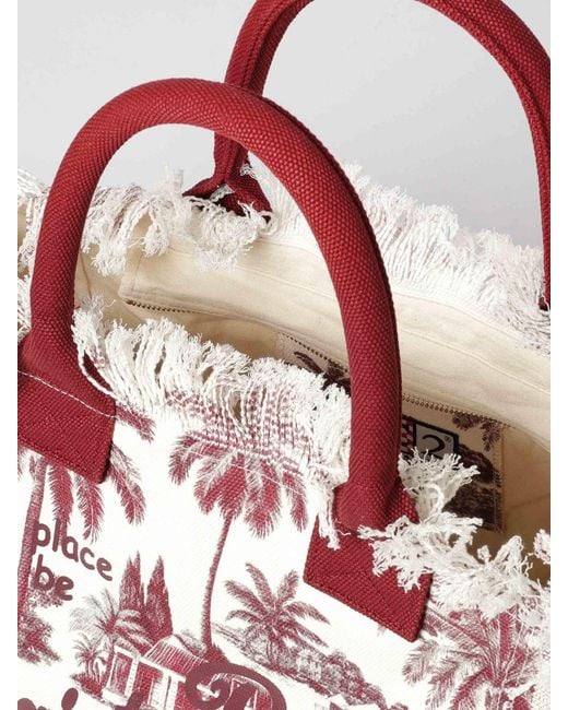 Borsa Vanity di Mc2 Saint Barth in Red