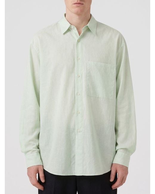 Auralee Green Shirt for men