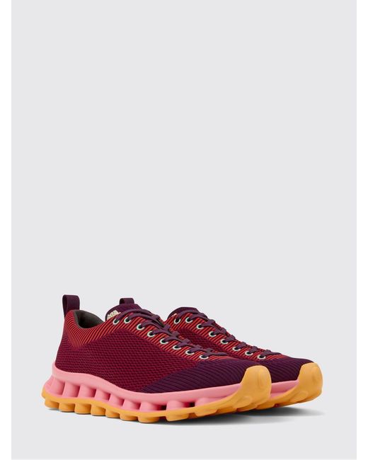 Camper Red Pelotissima Sunnei X Recycled Fabric Sneakers for men