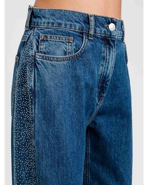 Twinset Blue Straight Jeans
