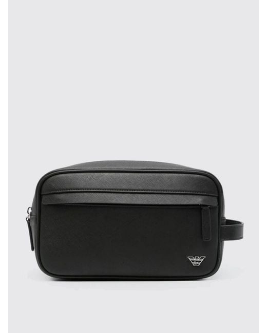 Pochette Uomo di Emporio Armani in Black da Uomo