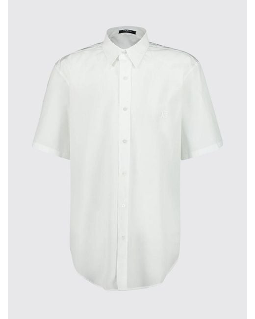 Camicia di Balmain in White da Uomo