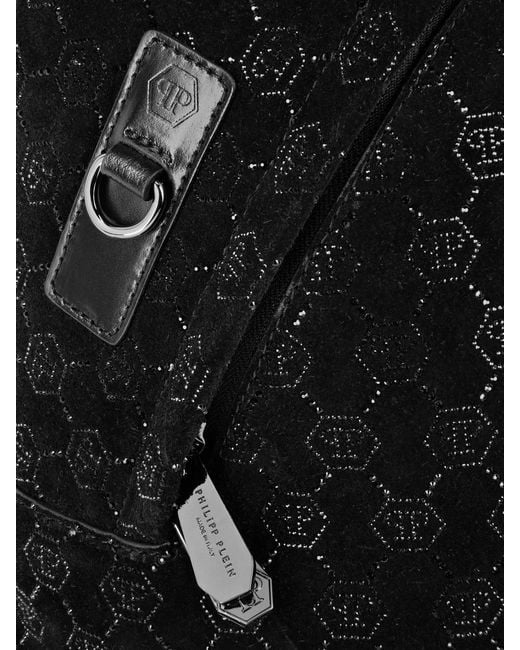 Philipp Plein Black Backpack for men