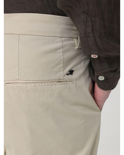 Mason's Natural Slim Fit Stretch Cotton Trousers for men