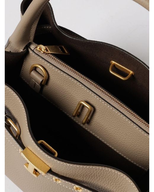 Tod's Natural Mini Leather Handbag
