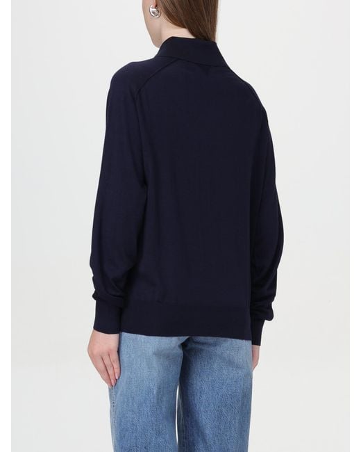 Bottega Veneta Blue Bottega Veneta Cashmere Crewneck Sweater