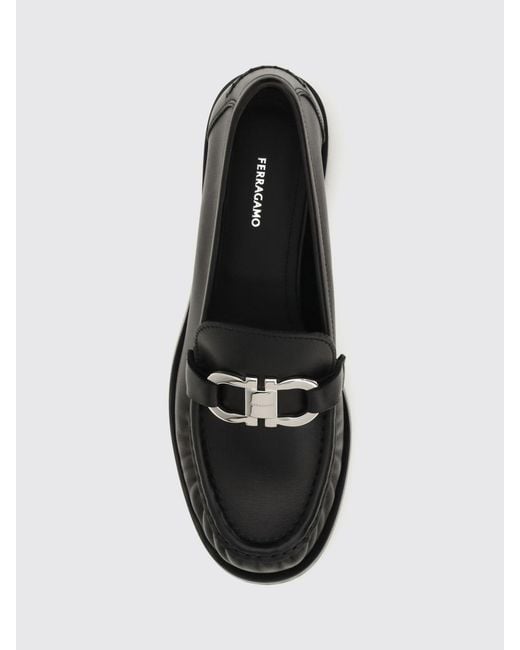 Ferragamo White Loafer