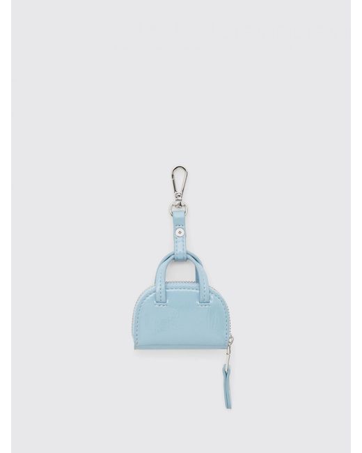 DIESEL Blue 1Dr Dome Leather Charm