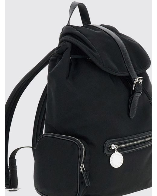 Stella McCartney Black Dartmoor Technical Fabric Backpack