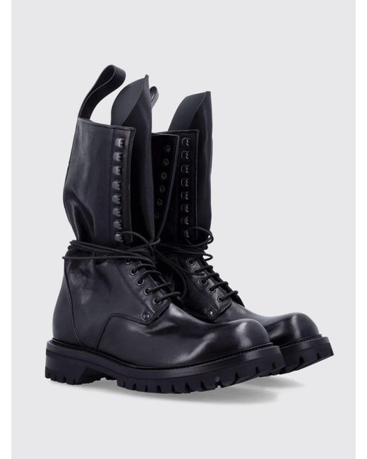 Rick Owens Blue Flat Shoes
