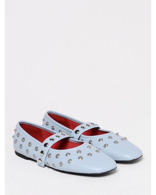 Stella McCartney White Ryder Ballet Flats