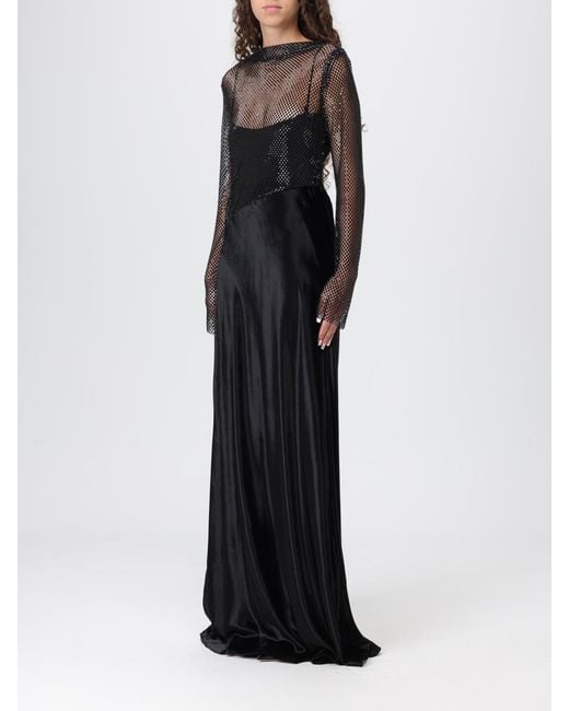 Alberta Ferretti Black Dress