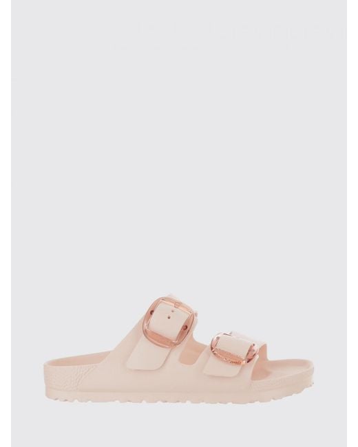 Birkenstock Women's Pink Arizona Big Buckle Eva Rubber Sandal