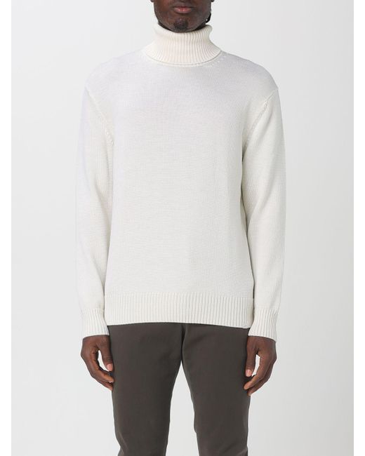 Pullover Dolcevita di Paul & Shark in White da Uomo