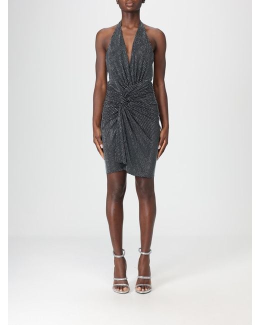 Alexandre Vauthier Blue Rhinestone Dress