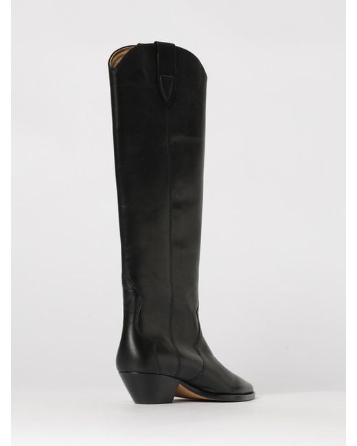 Isabel Marant Black Denvee Leather Boot