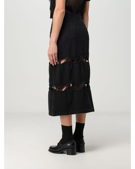 Sea Black Skirt