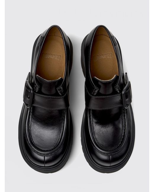 Camper Black Milah Leather Loafer