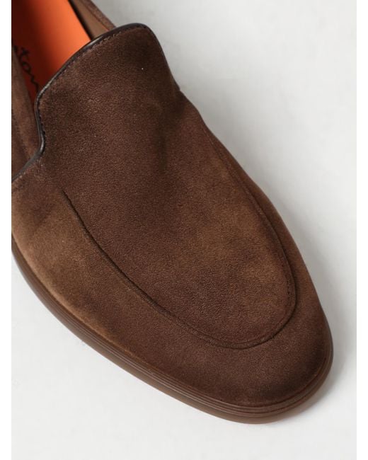 Santoni Mokassins Herren in Brown für Herren