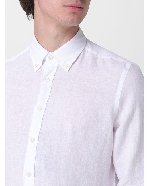 Colmar White Classic Linen Shirt for men