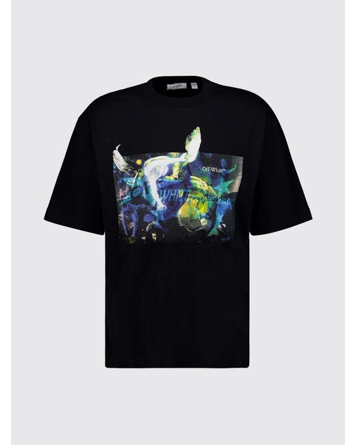 Off-White c/o Virgil Abloh Black T-Shirt for men