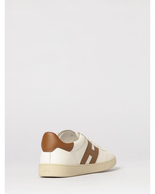 Hogan Natural Cool Leather Sneakers for men