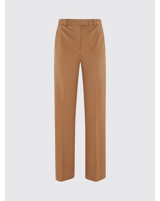 Circolo 1901 Natural Skinny Stretch-Cotton Trousers With Concealed Closure