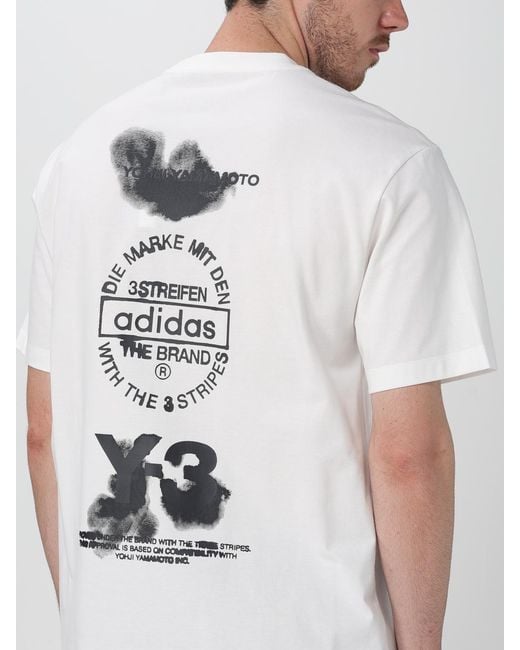 Y-3 White T-Shirt for men